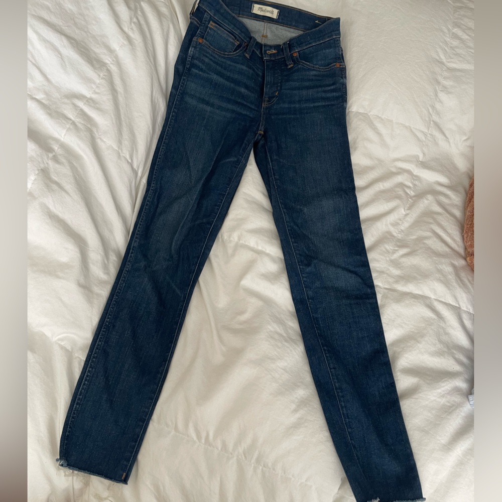 Madewell skinny jeans, size 26